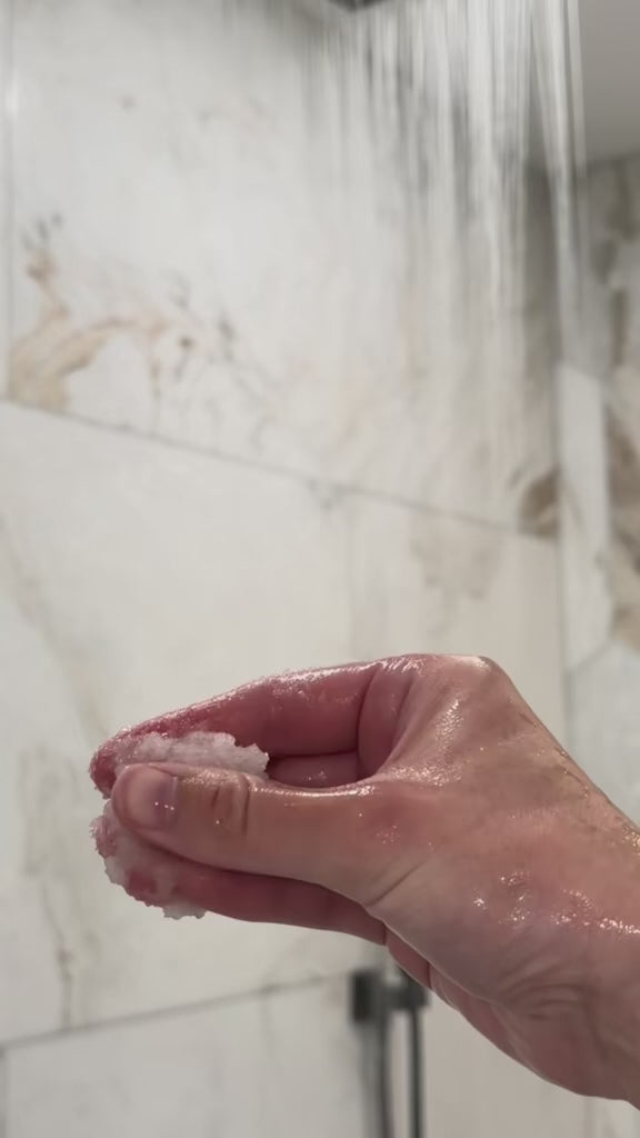 Our Sugar Scrub Exfoliator is my go-to before shaving — it leaves my skin feeling SO soft, smooth, and hydrated. The gentle exfoliation helps remove dry skin while giving you the perfect silky-skin glow 😍